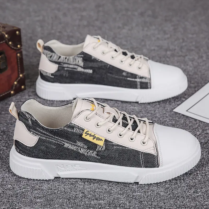 

Canvas shoes man flat vulcan sneakers male fashion chinese sneakers 2020 autumn new arrival shoes men
