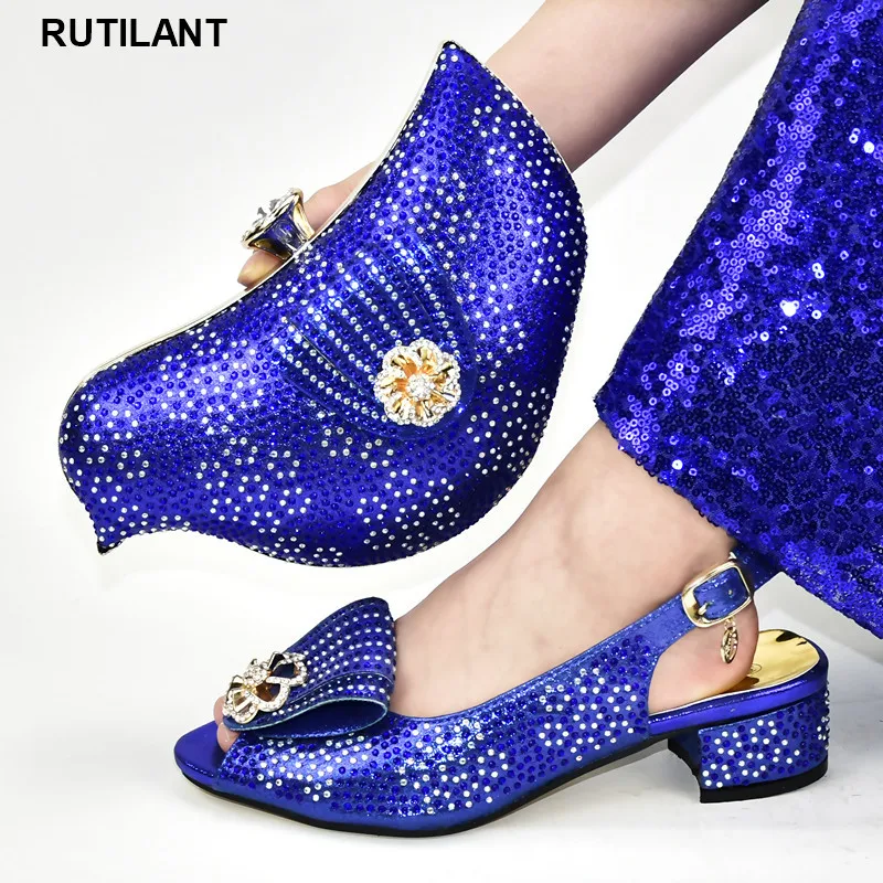 

Italian In Women Italy Wedding Pumps and Bag High Quality African Wedding Shoes Italian Designer Shoes and Bags Matching Set