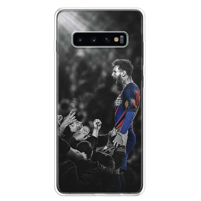Lionel Messi Cover Phone Case For Samsung Galaxy A10 A20E A30 A40 A50 A70 A50S A80 M30S A6 A7 A8 A9 Plus+ Coque