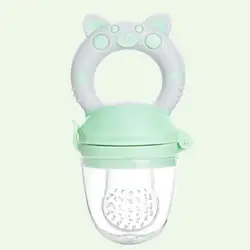 Newborn Baby Fresh Food Feeder and Training Bottle Kit (Green M)