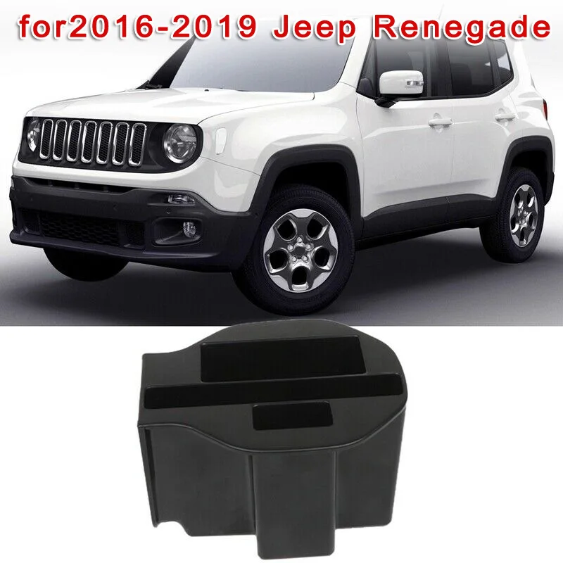 Для Jeep Renegade-19 Черный Автомобильный подстаканник контейнер Органайзер
