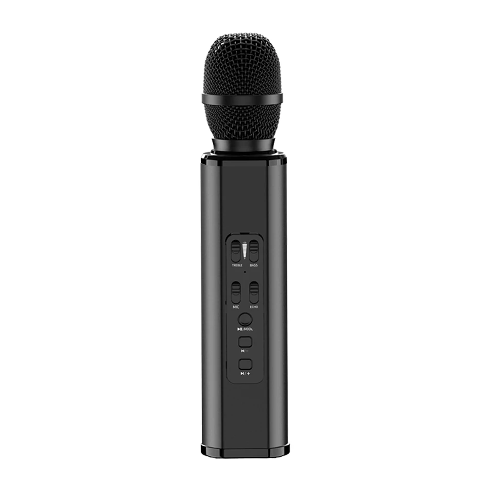 Беспроводной bluetooth микрофон Karaokes плеер Запись микрофон для пения BT4.1 динамик беспроводной микрофон
