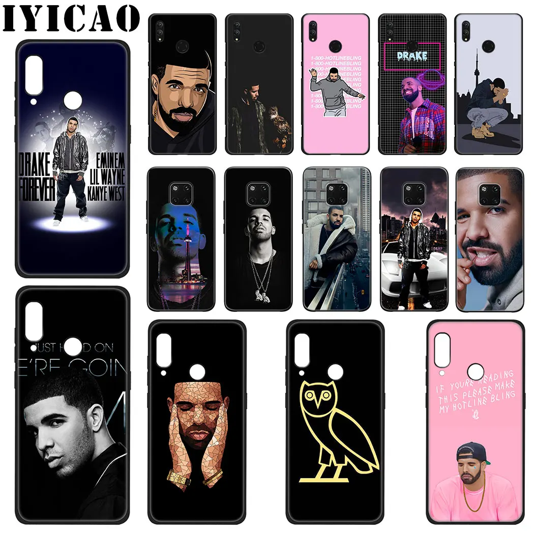 

Rapper Drake Soft Silicone Case for Huawei Mate 30 Pro Lite Y9 Prime P9 P8 Lite Cover