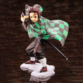 

18cm Japan Anime Demon Slayer Kimetsu no Yaiba figure Kamado Tanjirou Change face Tanjirou PVC Action Figure Model Toys
