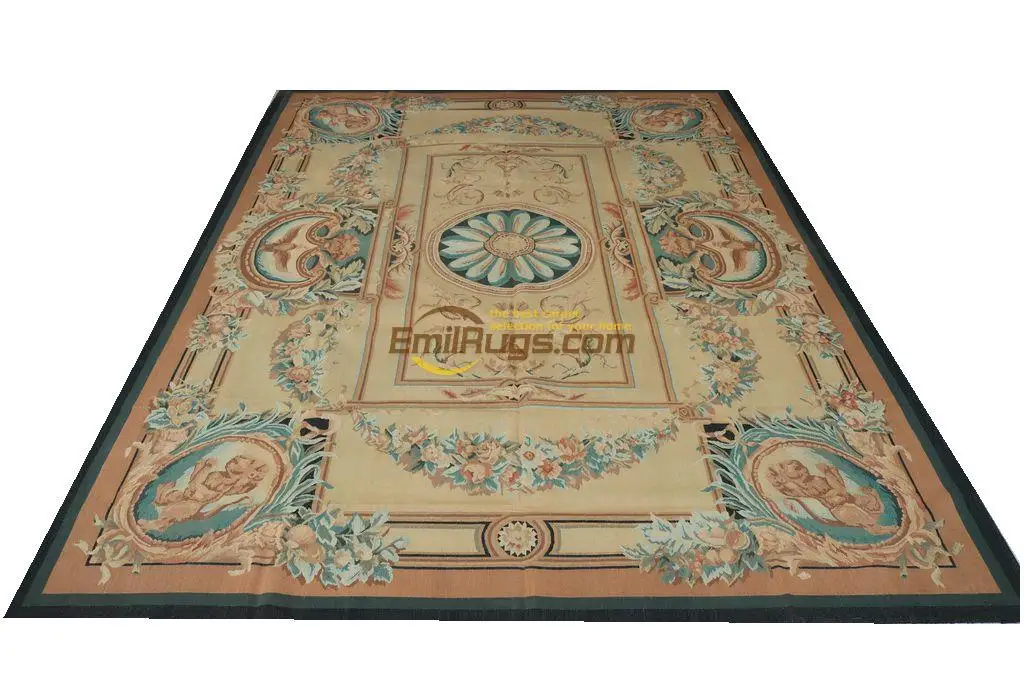 Французский aubusson ковры французский кантри Декор прямоугольник Ушак