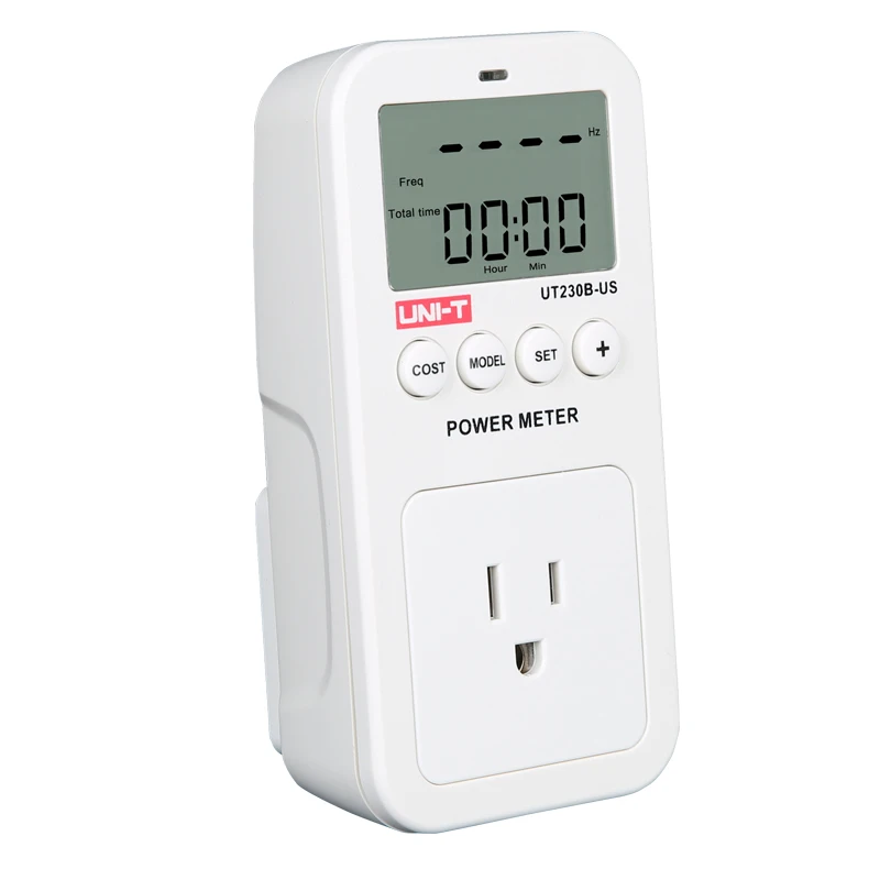 UNI-T Мощность счетчик потребления розетки США Plug 100 V-150 V энергии цифровой Напряжение Ватт метр переменного тока электроэнергии анализатор монитор