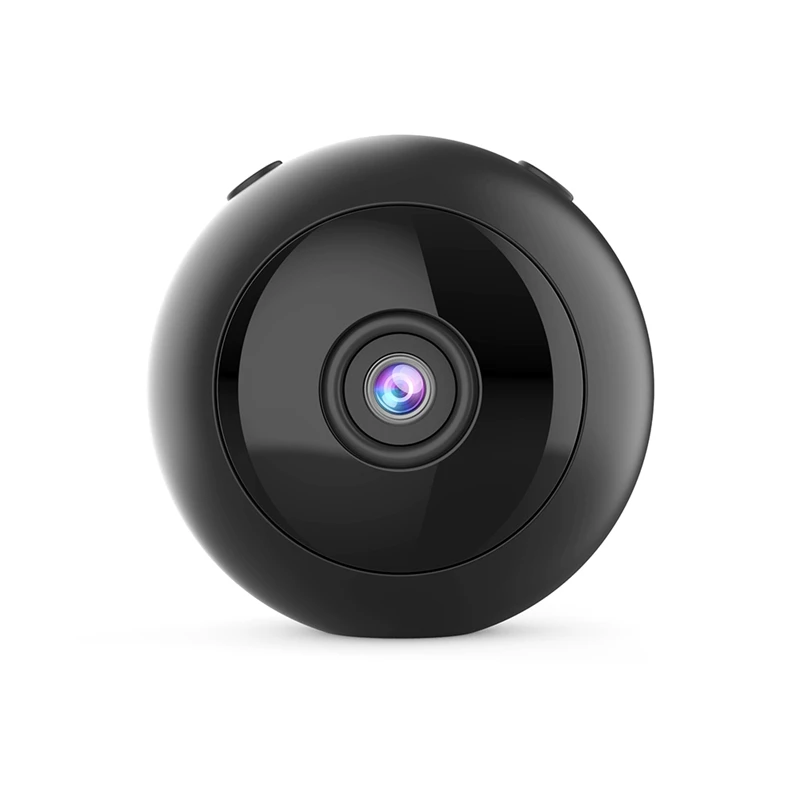 Черный W8 Wifi мини камера инфракрасная беспроводная IP камера ночного видения Обнаружение движения Поддержка мобильного телефона ПРИЛОЖЕНИЕ дистанционное управление - Цвет: Черный
