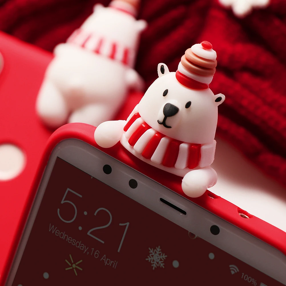 Рождественский матовый чехол конфет для Xiao mi Red mi Note 7 5 6 Pro S2 Y2 7S mi 9 8 Lite SE Explorer A3 CC9 CC9e A1 A2 Lite подарок на год