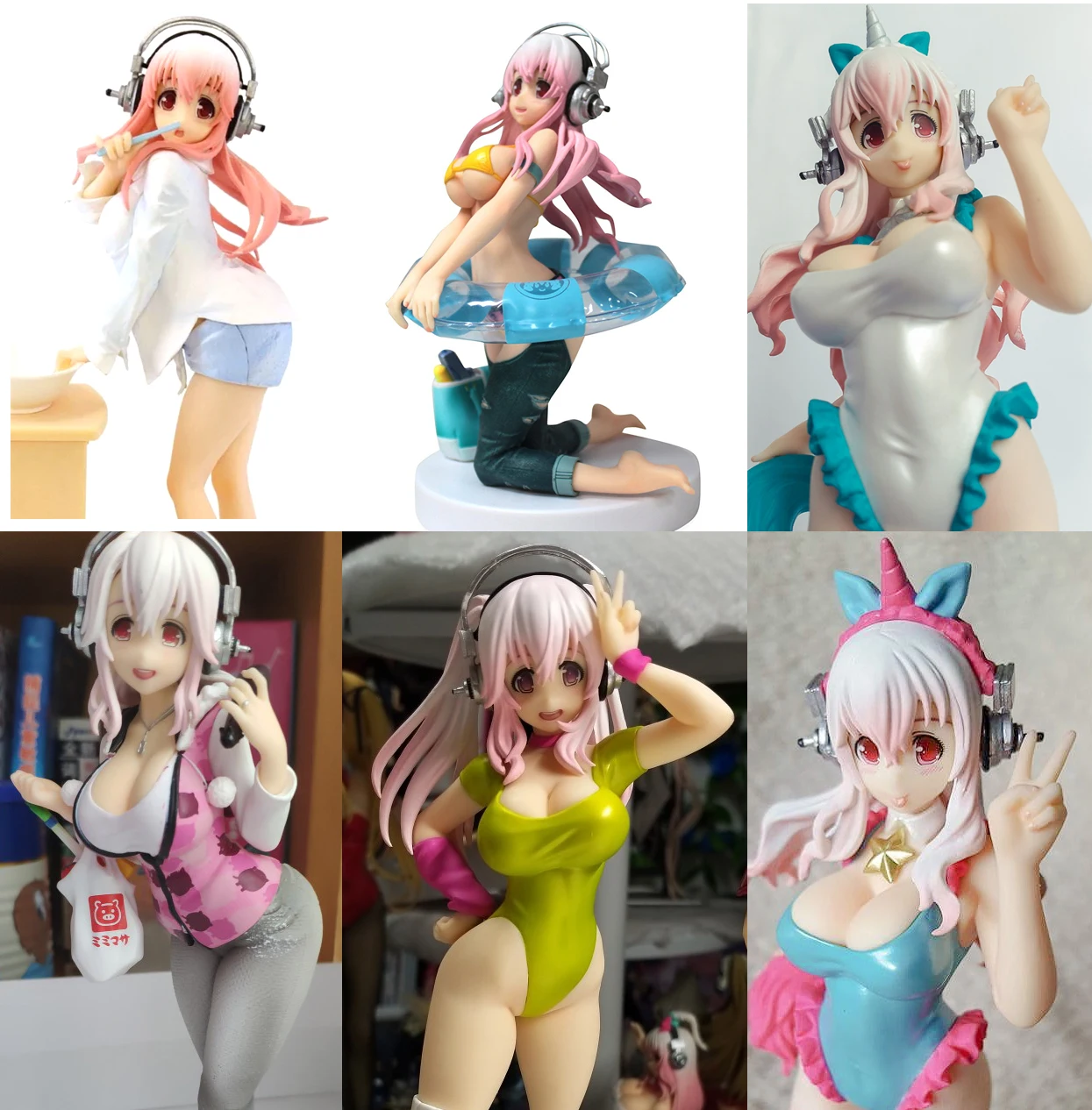 Original super sonico action figure jpg