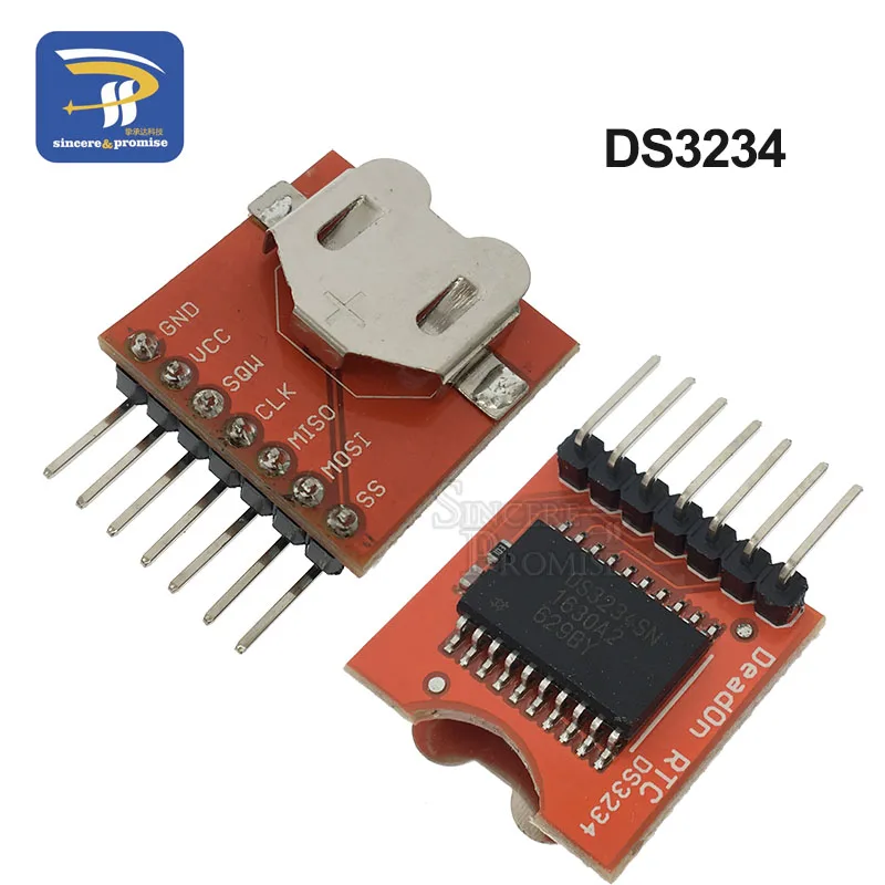 DS3234/DS1302/DS1307/PCF8563/DS3231 AT24C32 IEC IIC Memory 3,3 V-5 V точность в реальном времени RTC часы IEC модуль DS3231SN для Arduino - Цвет: DS3234