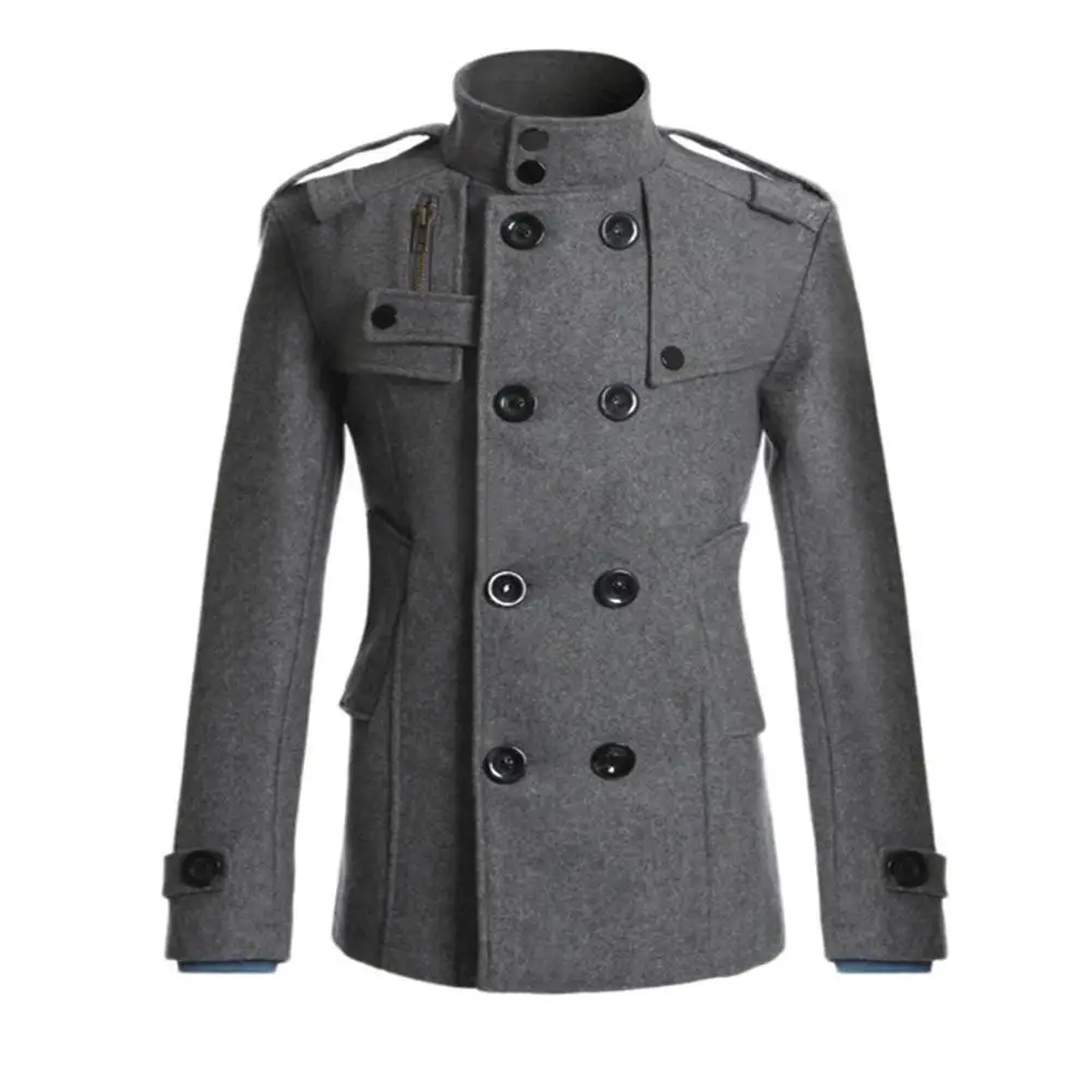 Men's Classic Winter Double Breasted Coat