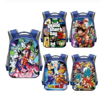

Anime Dragon Ball Children School Bags Kids Kindergarten Backpack Cartoon School Backpack Boys Book Bags Best Gift Shoulder Bag