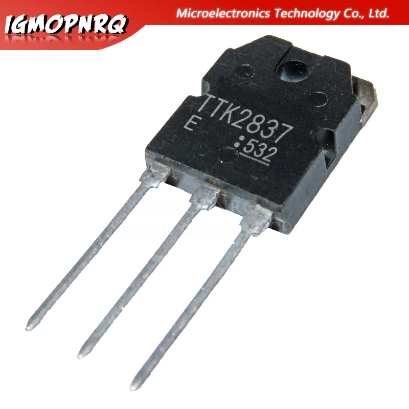 

5pcs 2SK2837 K2837 N-channel 500V TO-3P new original