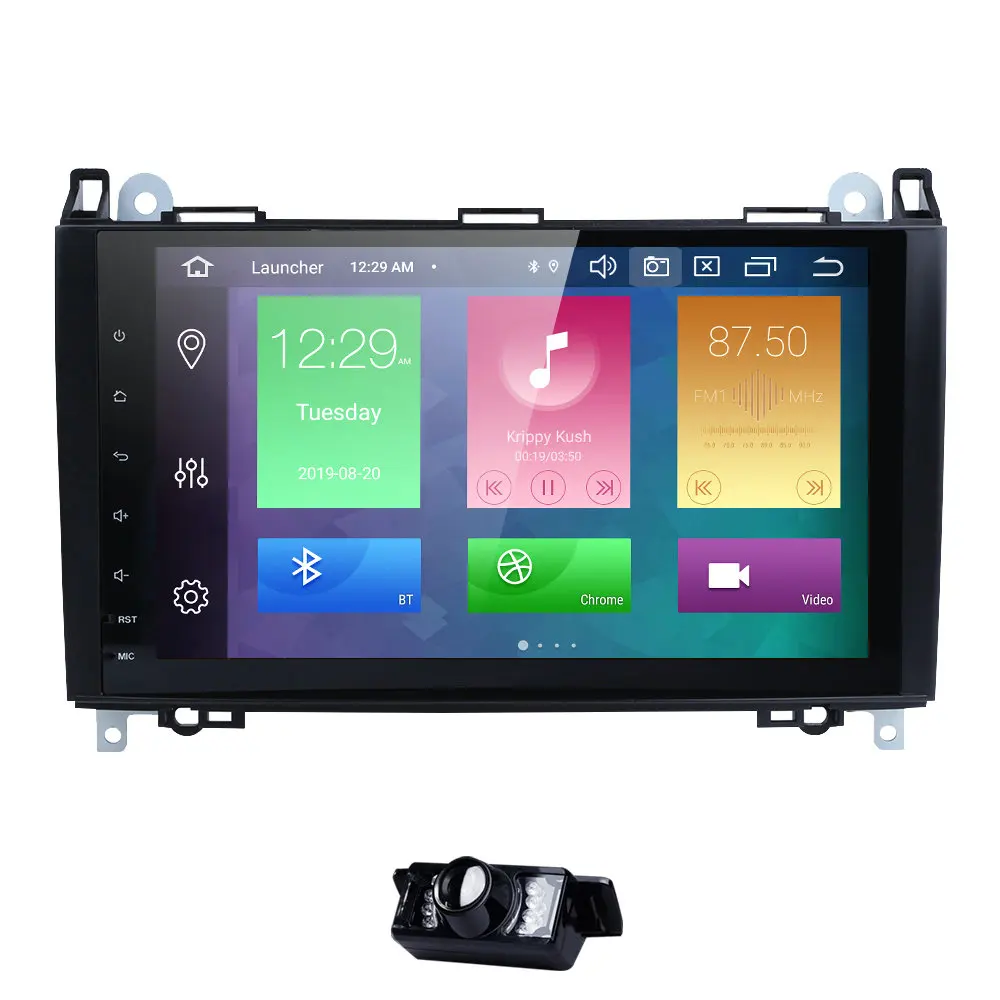 Android 9,0 DSP ips Octa 8 Core 4 Гб Оперативная память 64 Гб Встроенная память автомобиль Nav gps головное устройство для Mercedes Benz B200 A B класс W169 W245 Viano Vito W639 Sprinter W906 BT Радио автомобильный мул - Цвет: Camera2