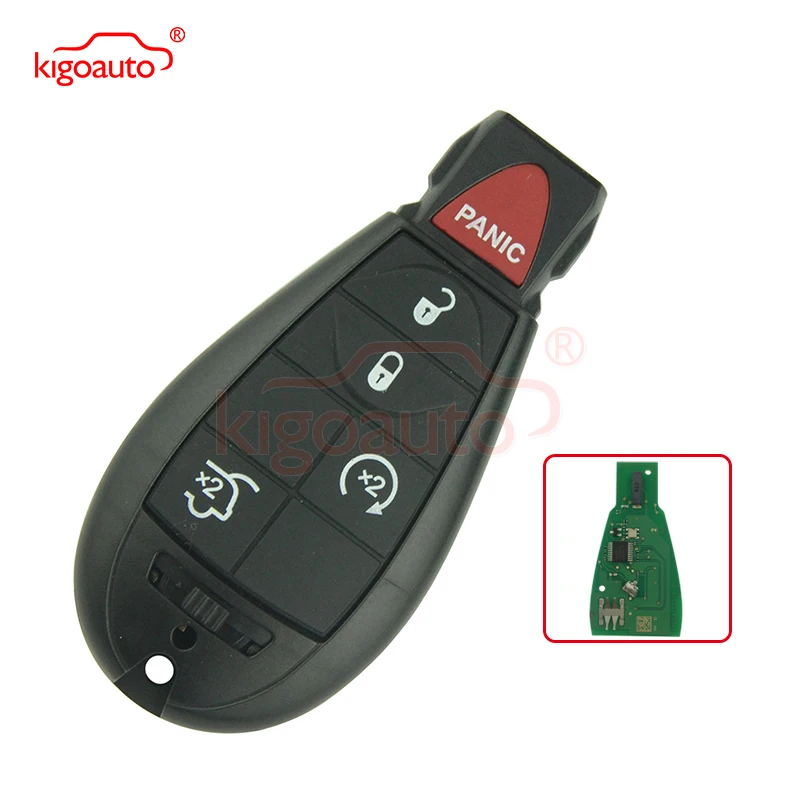 #5 M3N5WY783X Fobik key 5 button 434Mhz for Chrysler Town & Country 2008 2009 2010 2011 kigoauto