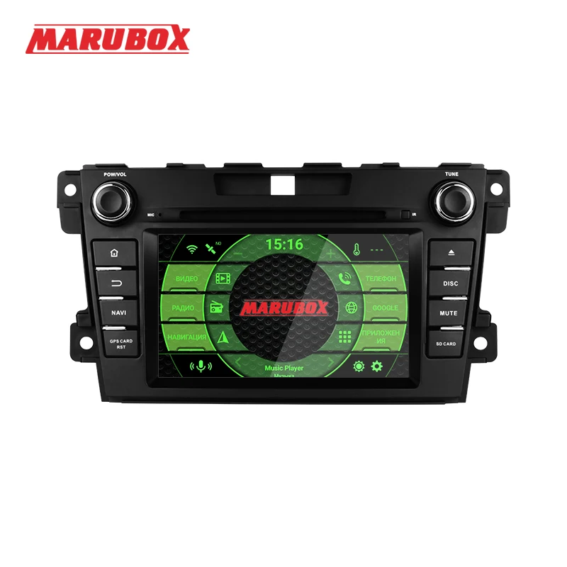 Marubox KD7007 Автомобильный мультимедийный плеер для Mazda CX-7 2012-2013,64 GB Автомобильный радиоприемник с DSP, gps-навигацией, Bluetooth, Wifi, Android