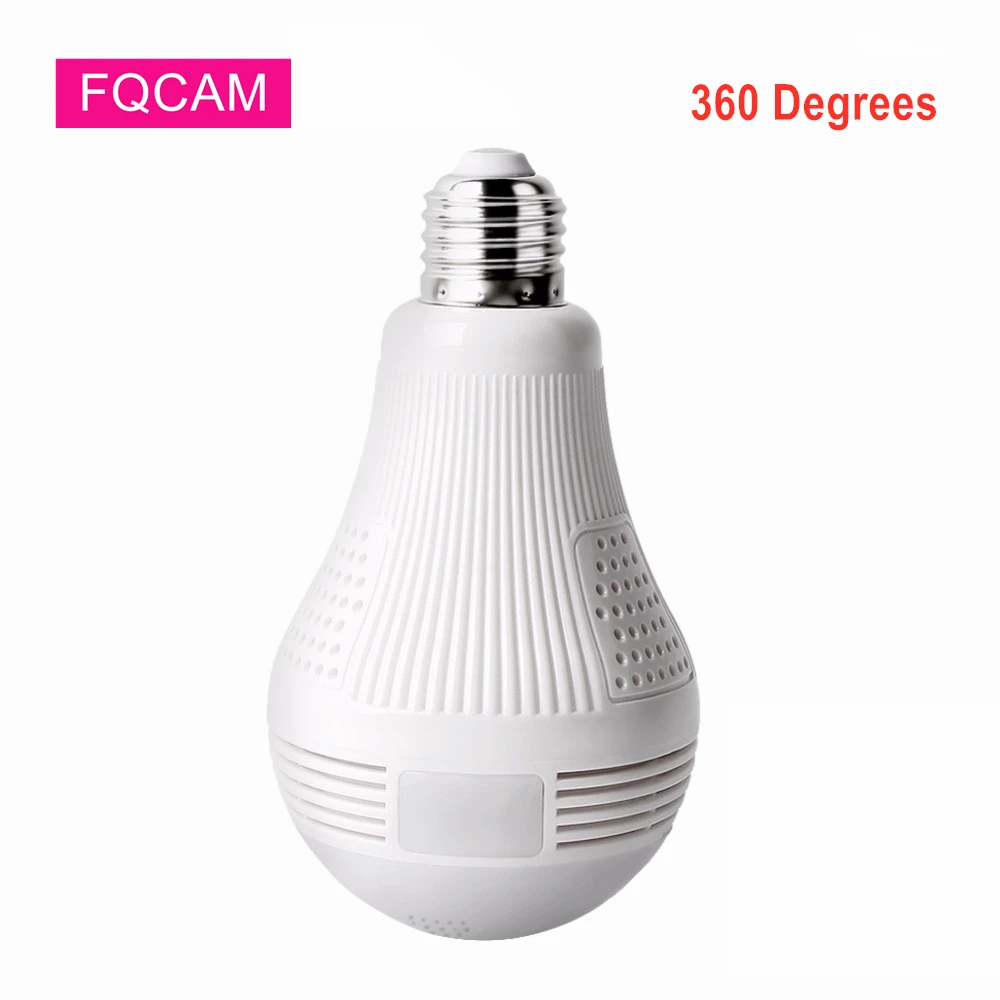 Full HD 2MP Wifi светильник с лампочкой CCTV камера 360 градусов в помещении 1920*1080P VR