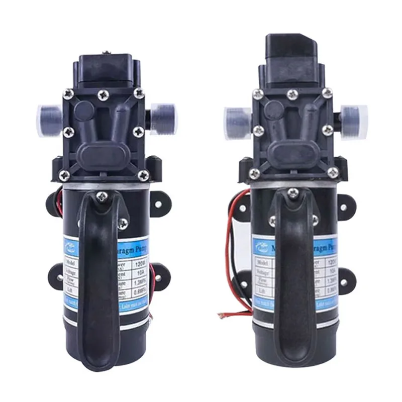 

Electric 12V 24V 120W High Pressure Self-Priming Water Pump Pressure Switch Return Valve Type for Liquid Filling Machine