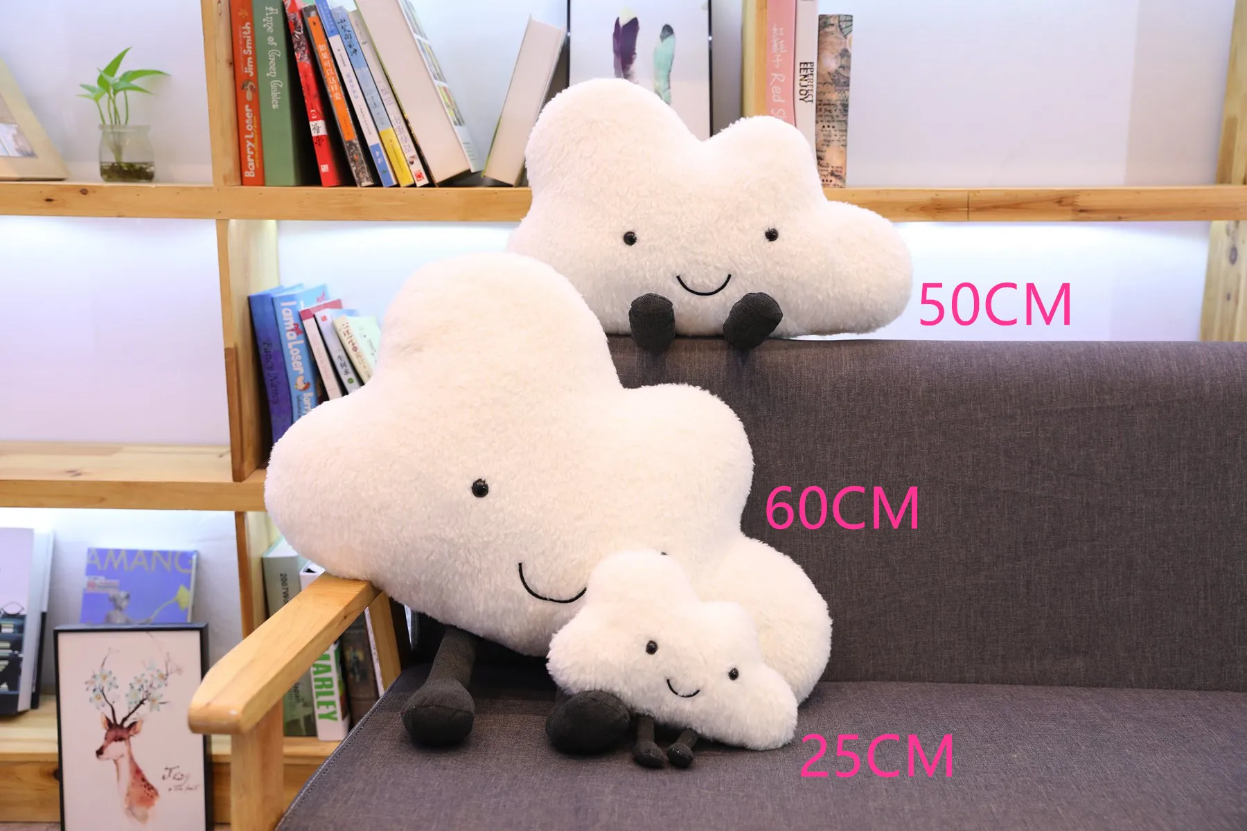 25 см милые облака плюшевые игрушки мягкие Kawaii облако мягкие реалистичные куклы детские аппетитные сна подушка для детей девочек прекрасные подарки