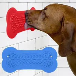 Костной формы ПЭТ крепления миска с присоской Автоматические кормушки для собак ноги коврик для собак тарелки для обучения купальный