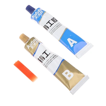

65g Kafuter A+B Metal Repairing Adhesive Super Glue Iron Steel Auto Radiator Water Tank Special leakage Plugging Welding Glue
