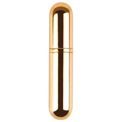 Shiny gold 12 цветов 5 мл портативный пустой флакон духов с распылителем Алюминиевый мини многоразовый чехол с распылителем - Цвет: Shiny gold