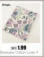 Booksew 5x50 см желе ролл полоски из хлопка с принтом цветов 6-9 шт./лот Telas DIY Лоскутная Ткань Лоскутное шитье материал