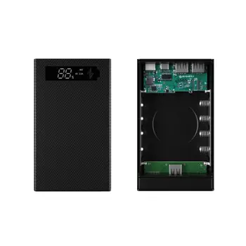 

Spliced Combined DIY 18650 Battery Case Wireless Charging Power Bank Shell Portable External Box Powerbank Protector