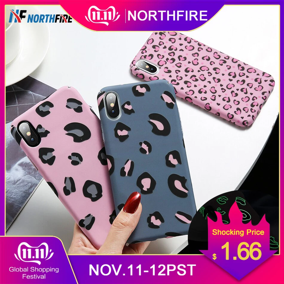 

NORTHFIRE Luminous Phone Case For Huawei P20 P10 Lite Pro Mate 10 20 lite P Smart Sexy Leopard PC Case For Honor 8X 10 9 lite