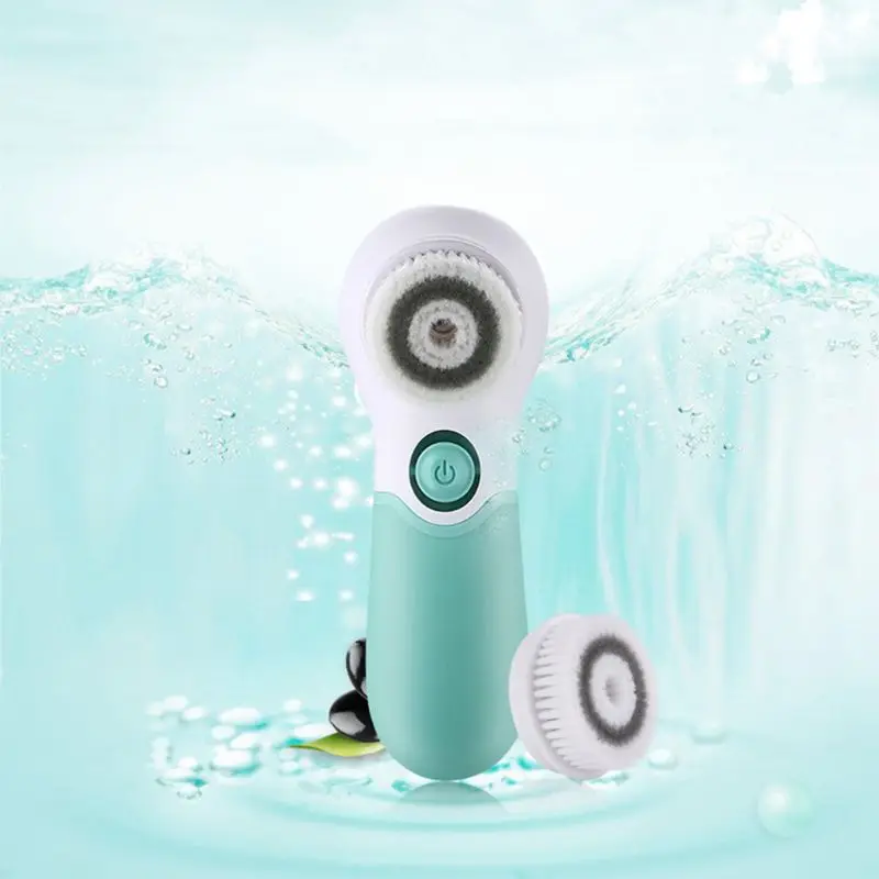 

Portable Waterproof Facial Cleansing Brush Face Skin Care Scrubber Deep Clean