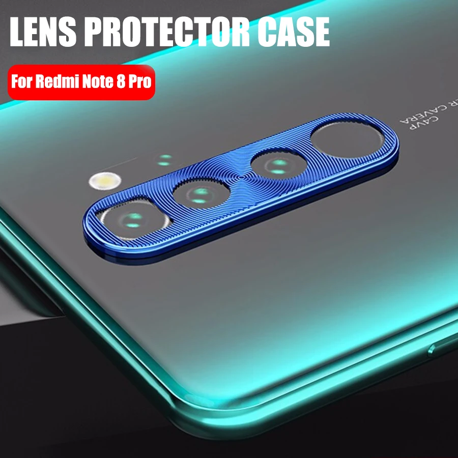 Защитное кольцо для объектива задней камеры Xiaomi Redmi Note 8 T защитная крышка чехол Pro
