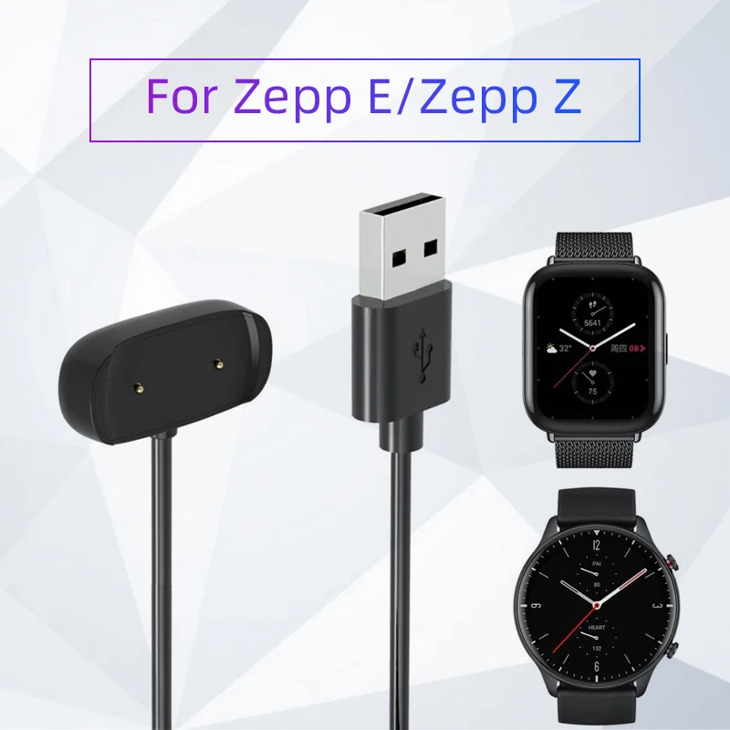 

Smart Watch Dock Charger Adapter USB Charging Cable Cord for Zepp E /Zepp Z for Amazfit GTR 2(GTR2)/GTS 2(GTS2) /Bip U Charger