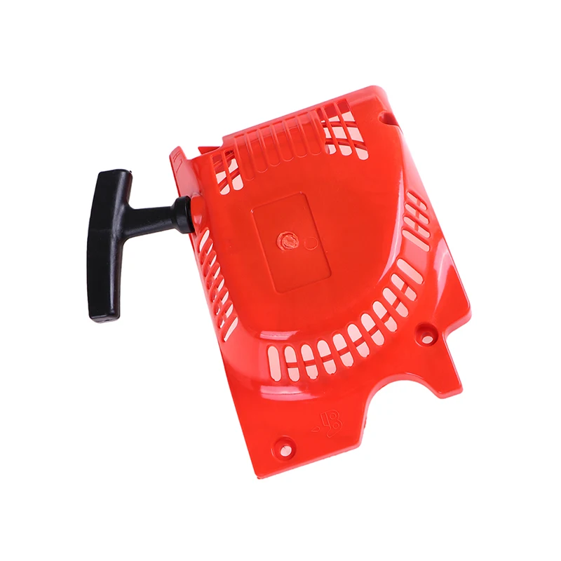 Chainsaw pull starter 1pcs Red recoil pull starter for chinese chainsaw 4500 5200 5800 45 52cc 58cc