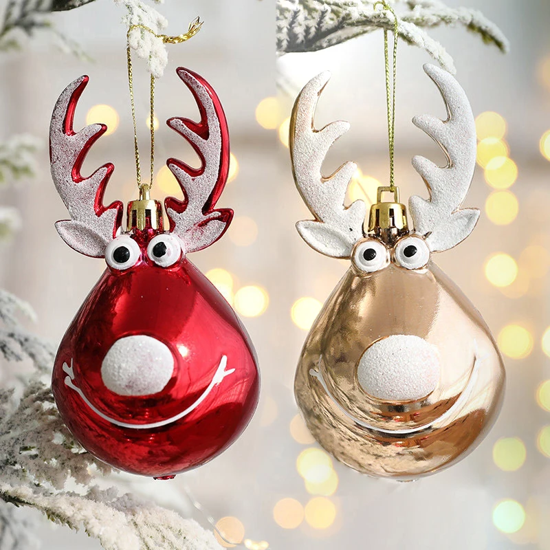 Figura De Alce Navideño De Ciervo , Alce Que Gira La Cabeza | Cuotas