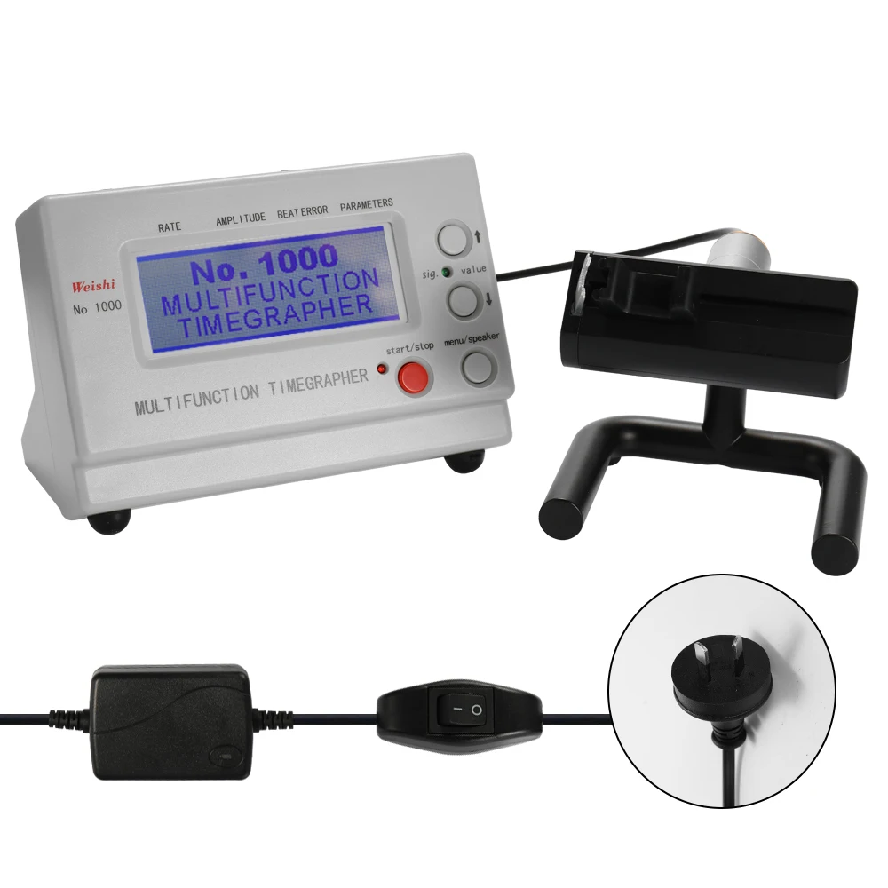 No.1000 Multifunctional Professional Timing Timegrapher Mechanical Watch Tester For Repairers and Hobbyists Watch Tools
