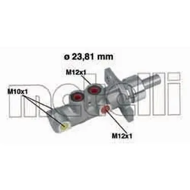 Главный тормозной цилиндр METELLI 050362