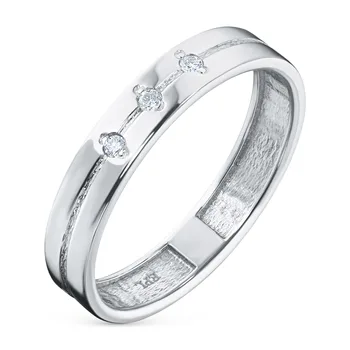 

Ring silver diamond e0601kts05152200