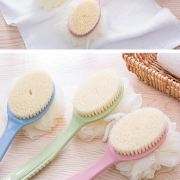 

Bath Brush Long Handle Bath Brush Rubbing Towel Bath Brush Miracle Baby Sponge Adult Back Brush Soft Bristle