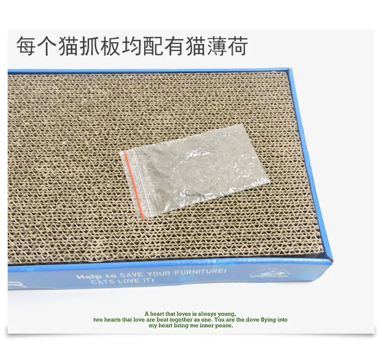 Кошачьи игрушки скретч доска гофрированная бумага Pad с Catnip толстая одежда для котенок интерактивный игрушки шлифовальный гвоздь