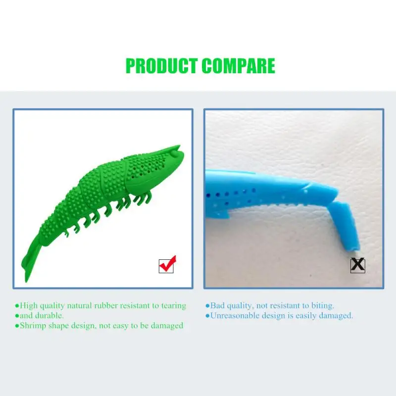 Мягкие силиконовые Креветки-формы молярная палочка кошка чистка зубов Зубная щетка с бесплатной Кошачьей Мятой привлекательные силиконовые жевательные кошки игрушка игра