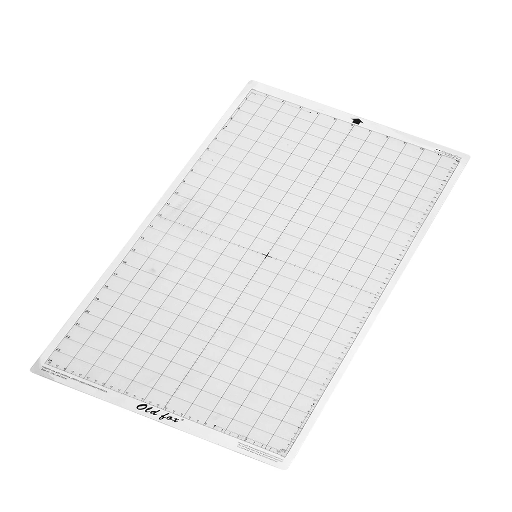

Replacement Cutting Mat Transparent Adhesive Mat with Measuring Grid 12 * 24 Inch for Silhouette Cameo Cricut Explore Plotter