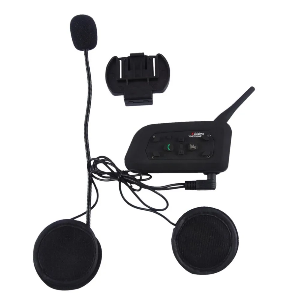 Мотоциклетный шлем рация 1200 м дуплексная езда рация V6Pro 1200 м для мотоциклетного шлема мото гарнитура