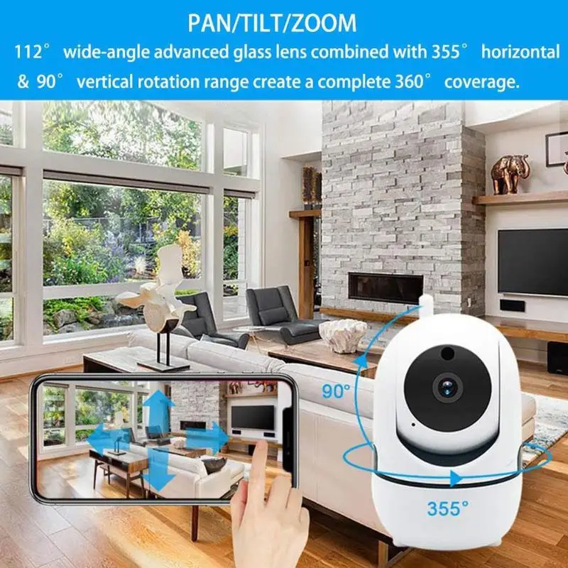 Лидер продаж, ip-камера деликатного дизайна, ночное видение, 1080 P, HD ip-камера, управление с помощью приложения, 2,4G, Wi-Fi, Домашняя безопасность, детский монитор
