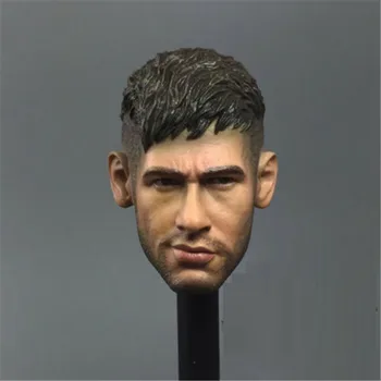 

1/6 Scale Neymar da Silva Santos Head Carving Soccer Star Male Head Sculpt 12‘’ Man Male Head Model