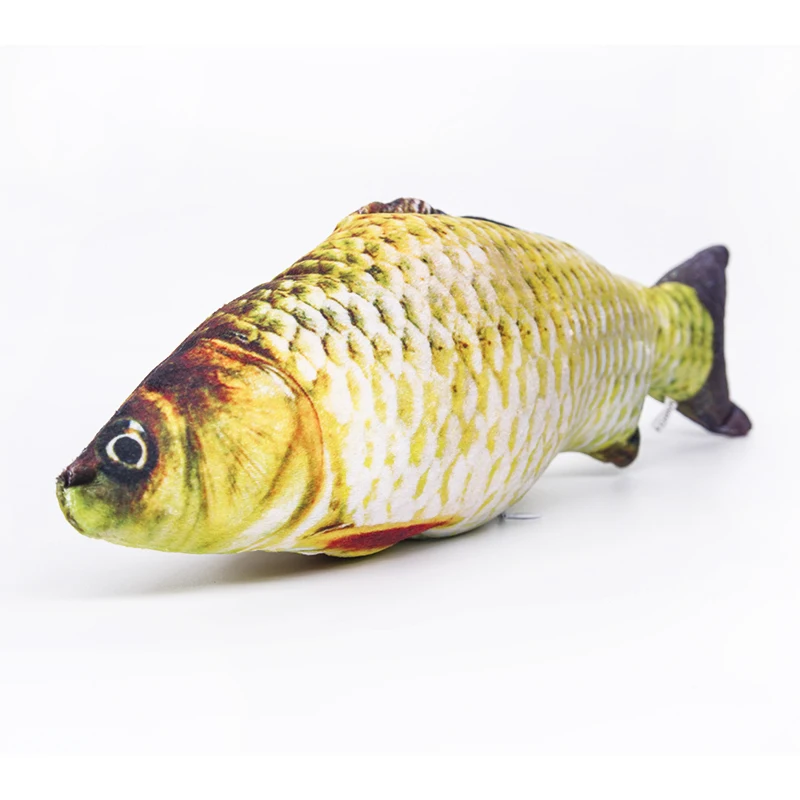 1 pc Fish Plush Doll 3D Carp Throw Toy Shape Sleeping Pillow Gift Catnip Toys Christmas Kids Perfect | Игрушки и хобби