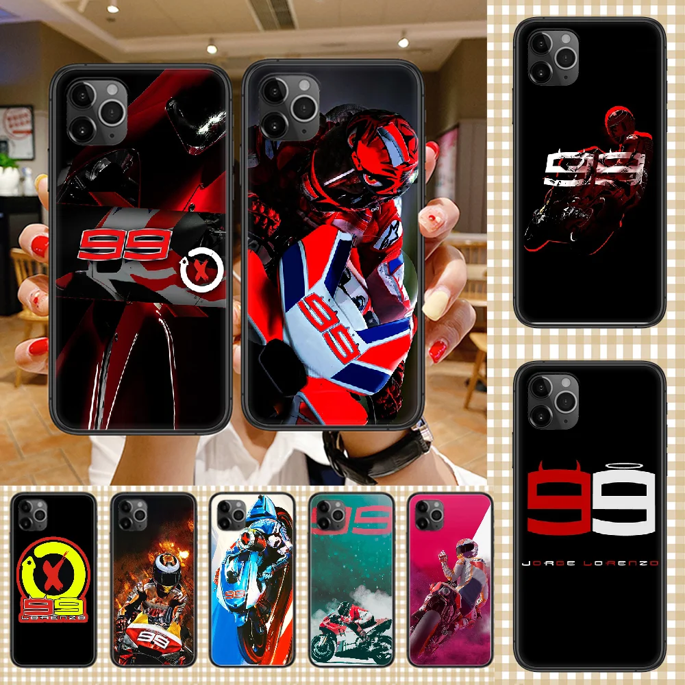 Чехол для телефона Moto Gp Хорхе Лоренцо 99 корпус iphone 5 5s se 2 6 6s 7 8 12 mini plus X XS XR 11 PRO MAX