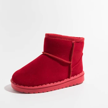 

New Arrival 2019 Bling Winter Shoes for Girls Plush Toddler Boy Boots Kids Keeping Warm Baby Snow Boots Children Shoes