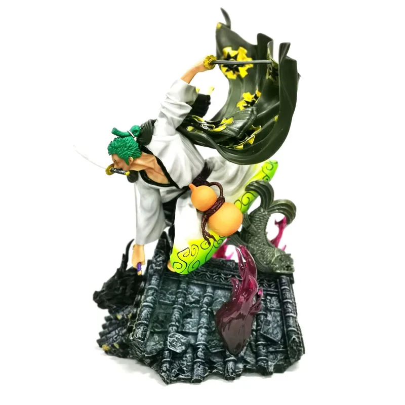 Аниме one piece Roronoa Зоро кимоно Ver. GK статуя ПВХ фигурка Коллекция Модель одна деталь игрушки кукла подарок
