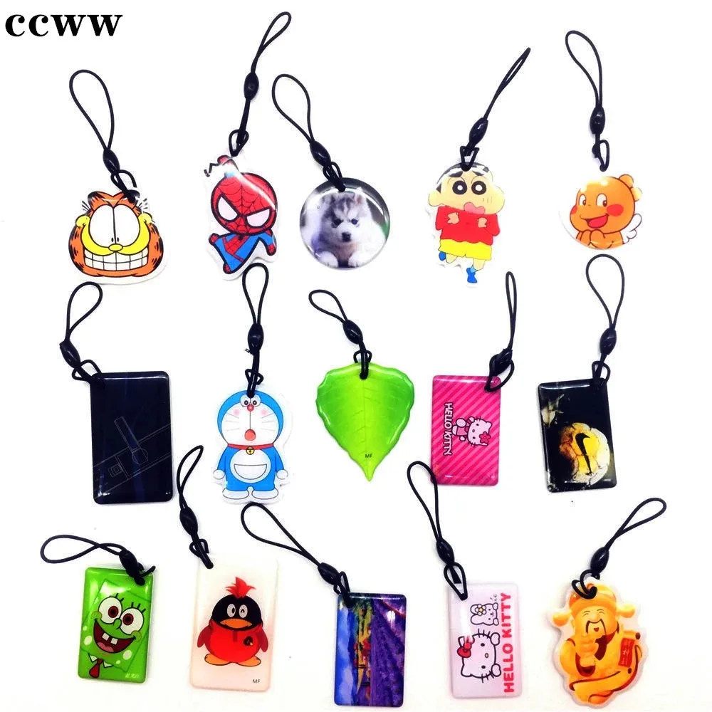 Llavero con insignia para copiadora Cloner, 1K S50, NFC, 13,56 MHz, UID, escribible