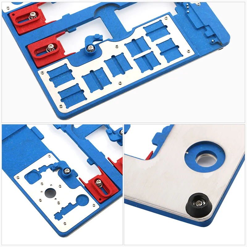 DIYFIX 9 в 1 A22+ Зажимы для логической платы для iPhone 5S 6 6P 6S 6SP 7 7P 8 8P крепеж держатель исправление ремонт формы BGA инструмент для ремонта